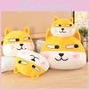Dog Head Funny Plush Toy Cushion Animal Stuffed Dolls Home Decoration Kid Pillow