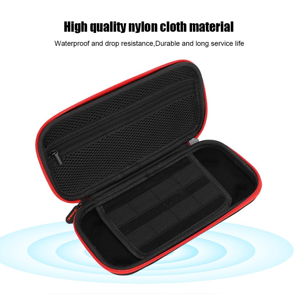 Nylon Cloth Outdoor Portable Waterproof Drop Resistance Game Machine Storage Protection Bag for Switch Lite Host