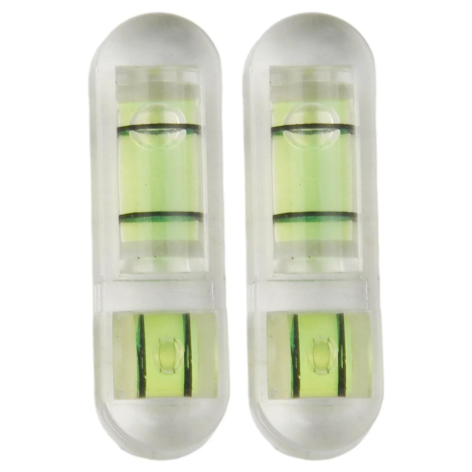 

T type Level Bubble Leveler 2Pcs High Accuracy PanTilt Level for Office Desktops Furniture Placement and More