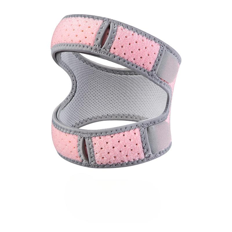 

Надколенник для прыжков с одной веревкой, баскетбольный бег на открытом воздухе, регулируемая защита колена для мужчин и женщин, наколенники для фитнес-упражнений на коленях. Average size (single)