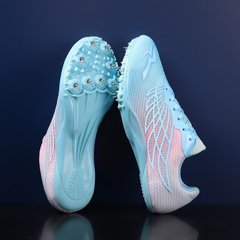 2025 Low-top Spike Shoes Medium and Short Running Shoes Male and Female Students Long Jump Track and Field Entrance Examination Sports Competitio