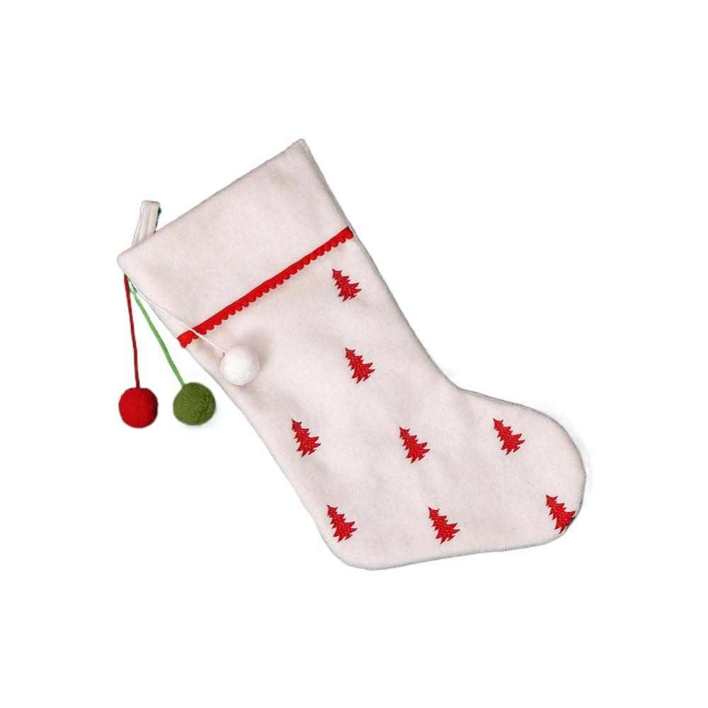 Hanging Christmas Stocking Xmas Tree Ornaments Gift Bag Christmas Gift Sock  Christmas Decor