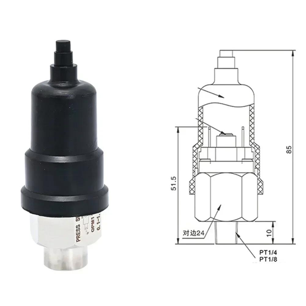 QPM11 QPM11-NO-01 02 QPM11-NC-01 02 Adjustable Pneumatic Air Pressure Switch Compressor Hydraulic Diaphragm Automatic Controller
