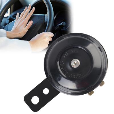 Motorcycle Electric Horn Kit Waterproof Round Loud Horn Speakers Signal for Motorcycle Universal for Scooter Moped Dirt Bike ATV