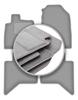 Gray Car Mats For: Isuzu D-MAX III Pickup (2019-)