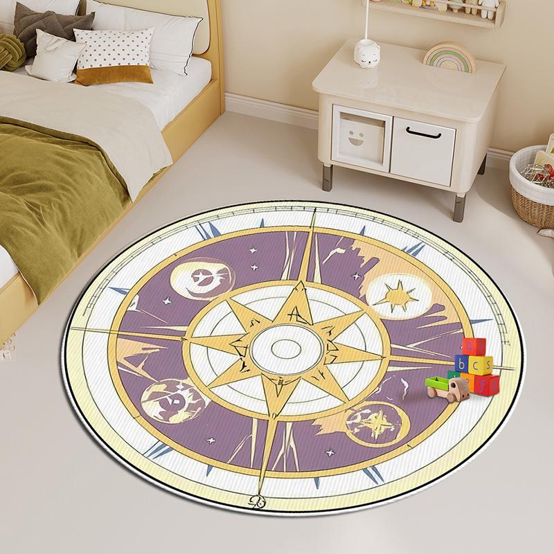 Kulatý koberec, Podložka pod domácí počítačovou židli, Velkoplošný do ložnice, obývacího pokoje, pod konferenční stolek, pod závěsný koš, Koberec s magickým polem, Odolný proti skvrnám