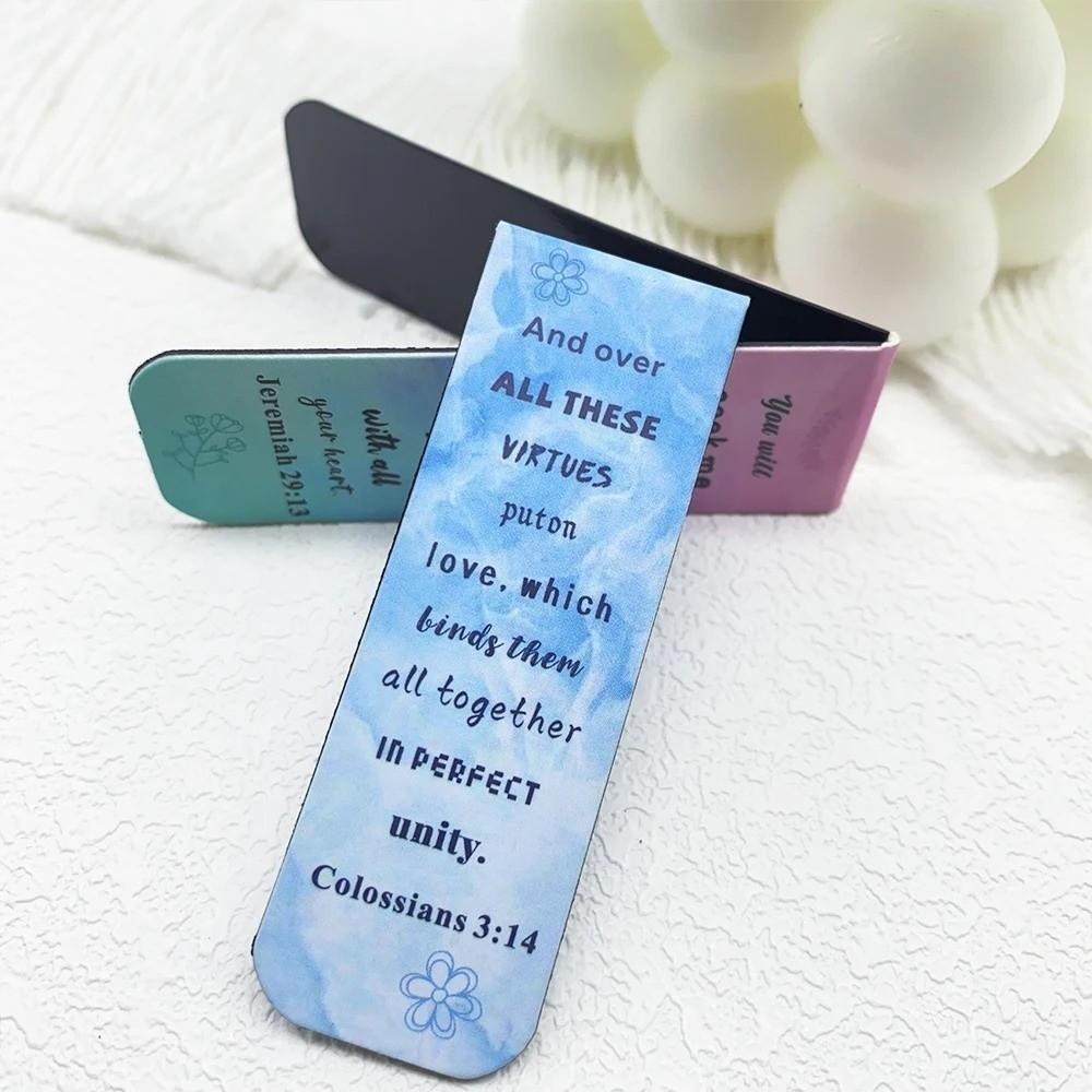 5 Pcs/Set Flower Pattern Annotated Bookmarks  for Reading, Annotation, and Gift