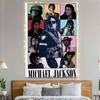 Michael Jacksons Flags Wall Hanging Background Art Banner For Bedroom Home Outdoor Decor