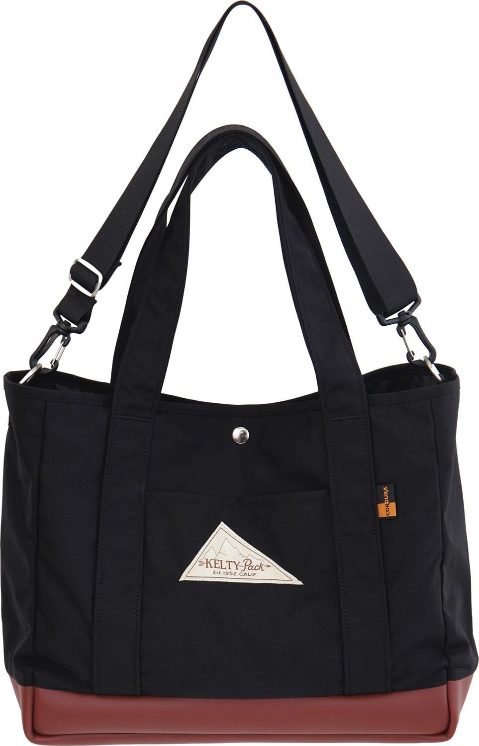 

Tote Bag CLASSIC TOTE S Many Pockets 2WAY 3259266325 Black x Brown [Kelty]