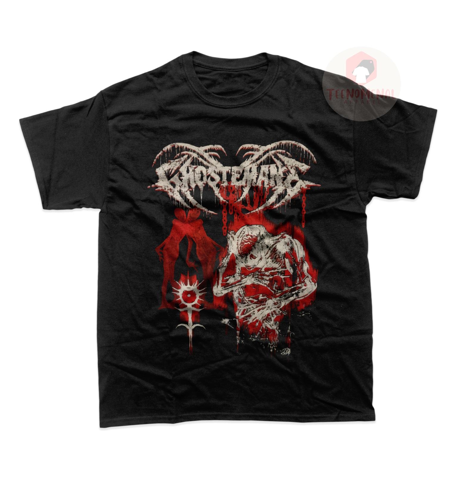 Ghostemane Unisex T-Shirt - Blackmage & Hexada Album Tee - Rap music Graphic Shirt - Printed Music Merch For Gift 2XL