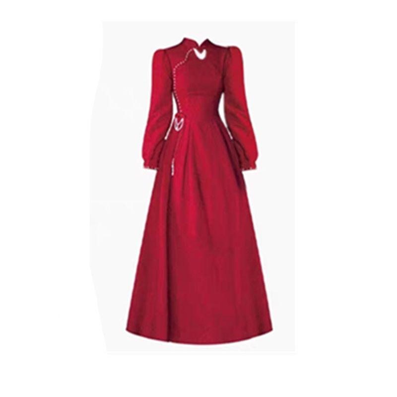 

Export Amazon Evening Gown Engagement Oversize Women s Clothing Burgundy L(Large size)