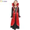 Stunning Witch Vampire Costume For Girls Polyester Fabric Long Dress With Details Enchanting