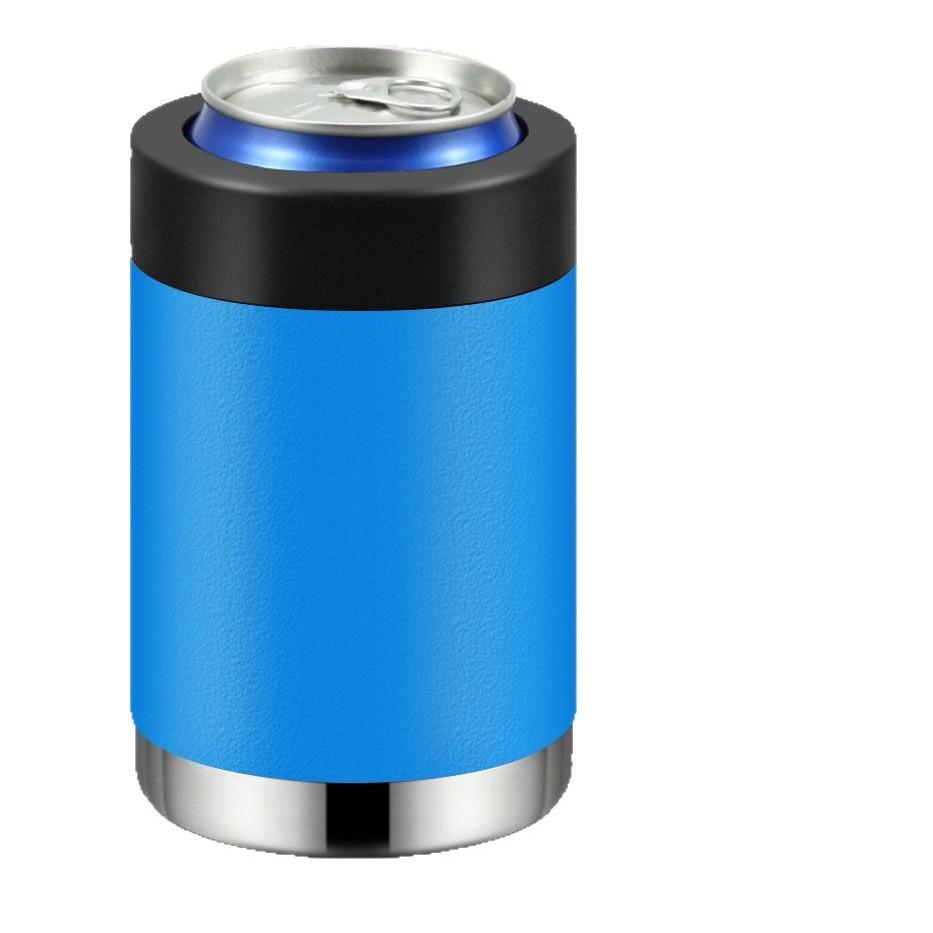 12oz Stainless Steel Vacuum Insulated Can Cooler and Ice Bucket Sleeve