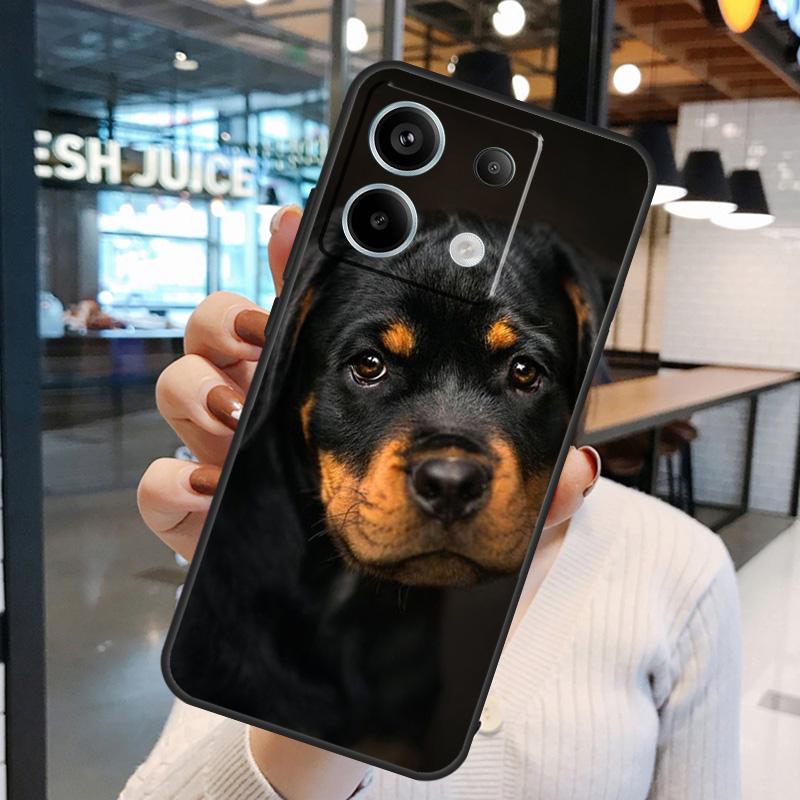 Rottweiler Dog Case For Xiaomi Redmi Note 15 Pro Plus 10 11 12 13 14 Pro Redmi 15 15C 10C 12C 13C 14C Cover