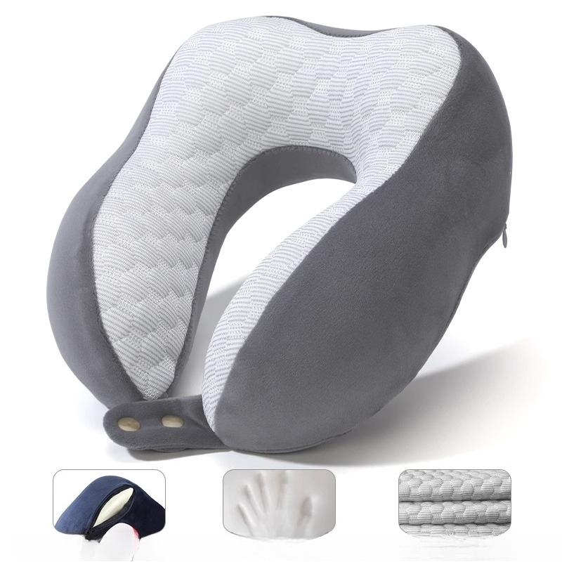 Integrated Memory Cotton U-shaped Pillow Multi Scenario Applicable Cervical Pillow 360 ° Surround Ergonomic Design Supports The Head Bedclothes