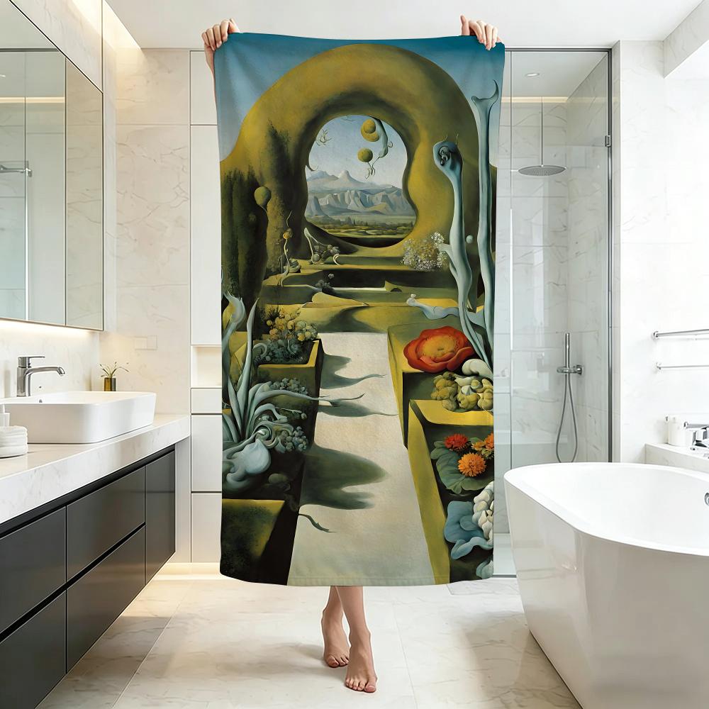 Ethereal H-HokusaiS Towel Five-Star Hotel Quality Eco-Friendly Ultra Soft Thick Towels & Beach Towels