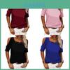 Wish Spring Summer Loose Fit Cotton Blend T Shirt With Spliced Design For Casual Wear