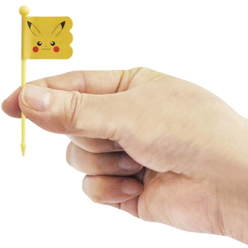 Skater Lunch Picks 9 Pieces Pocket Monster Pikachu Face 23 LKP4-A