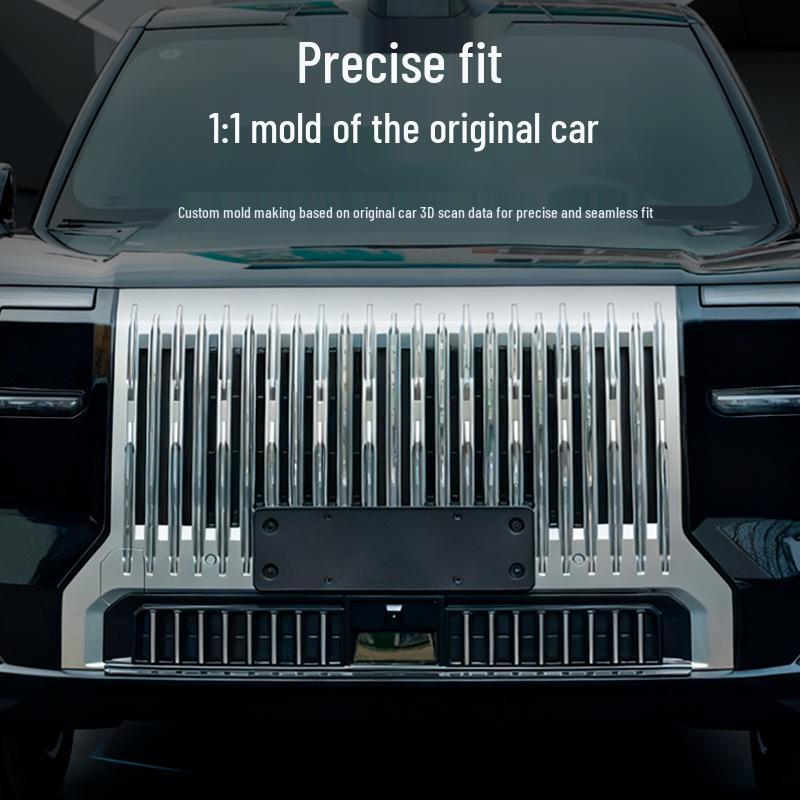 Clip-on Insect Net Protective Cover for Zeekr 9X Grille