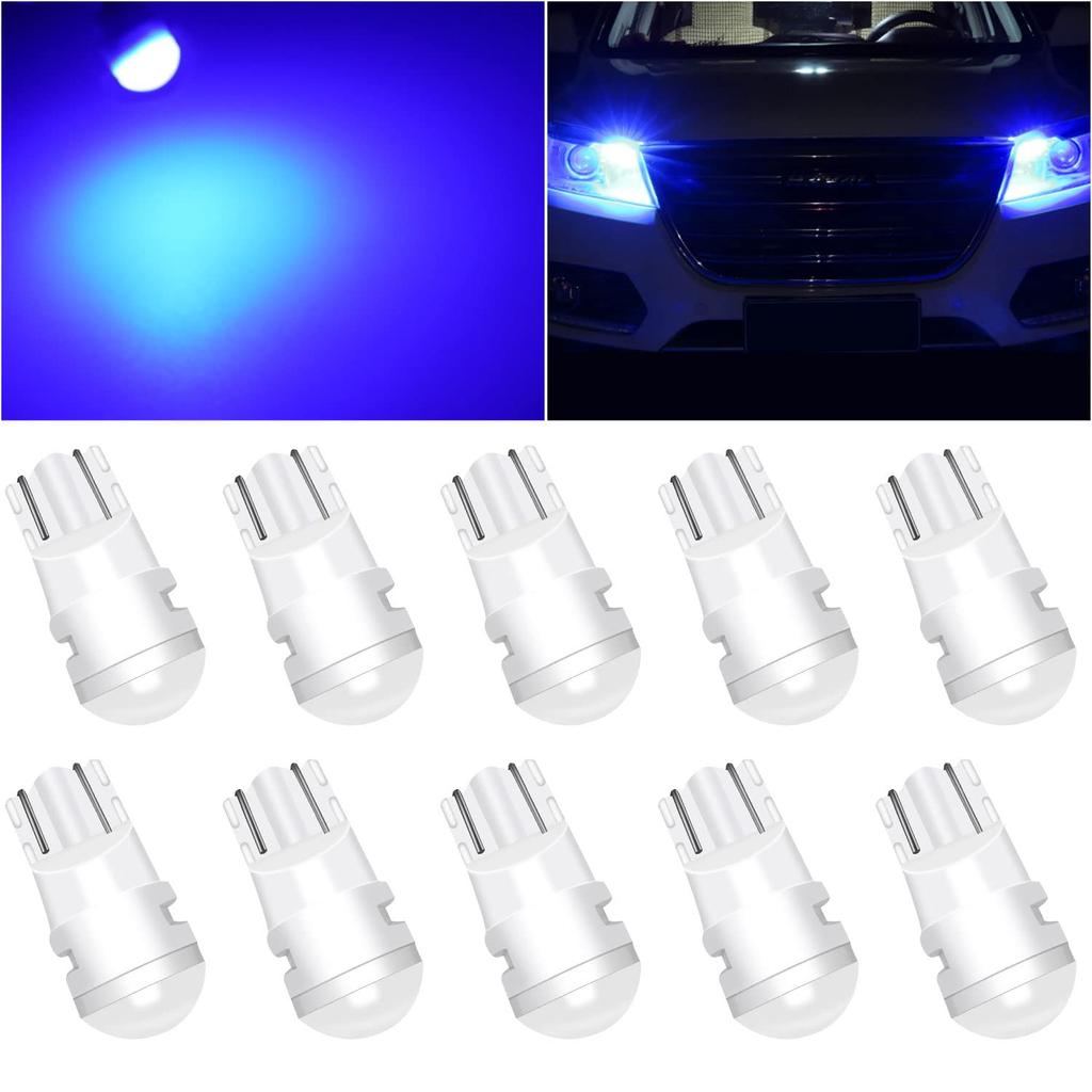 Ever-Bright T10 LED Blue Triple 2835SMD Bulb Wedge Bulb Room