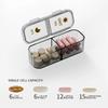 Portable Medicine Box 14 Cubes 21 Cubes Medicine Storage Dustproof Box Seven Days A Week