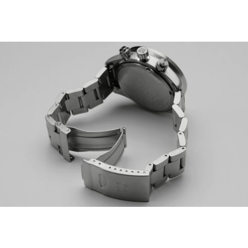 [HYAKUICHI 101] No.12 Hyakuichi Diver's Chronograph Watch, Men's, No Date, White Panda