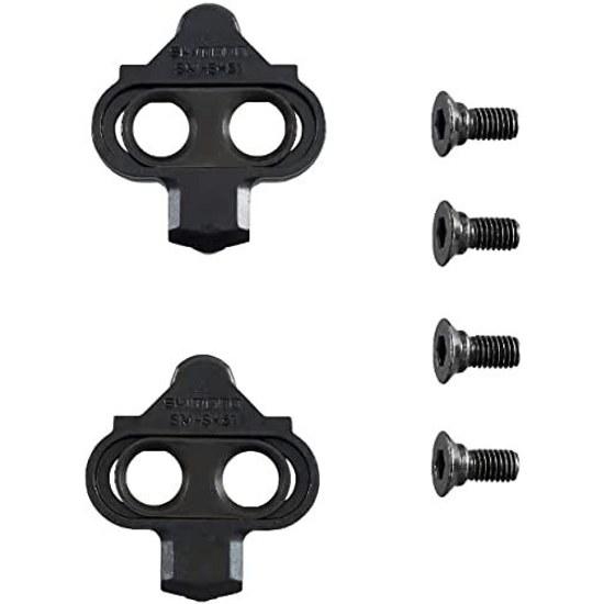 Shimano Repair Parts Cleat Set SPD SM-SH51 Single Release Black
