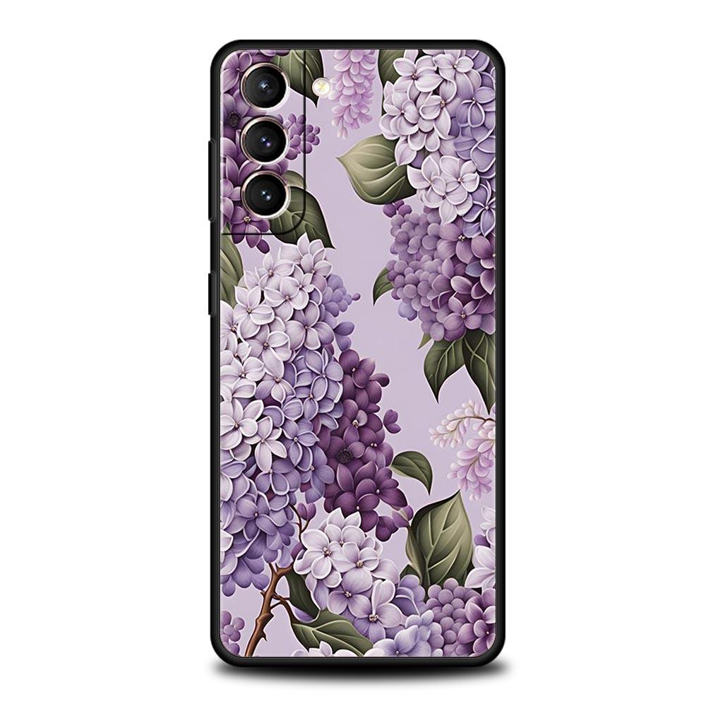 Oil Painting Flowers Pattern Design Phone Case for Samsung Galaxy S26 S25 S24 S23 S22 S20 S21 FE Ultra S25 Edge Plus 5G Soft TPU