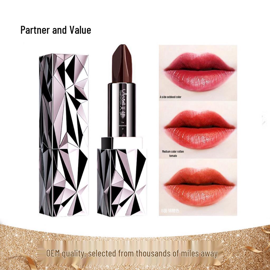 

Temptation of Angel Black Diamond Matte Volumizing Lipstick: 3 Rich Colors