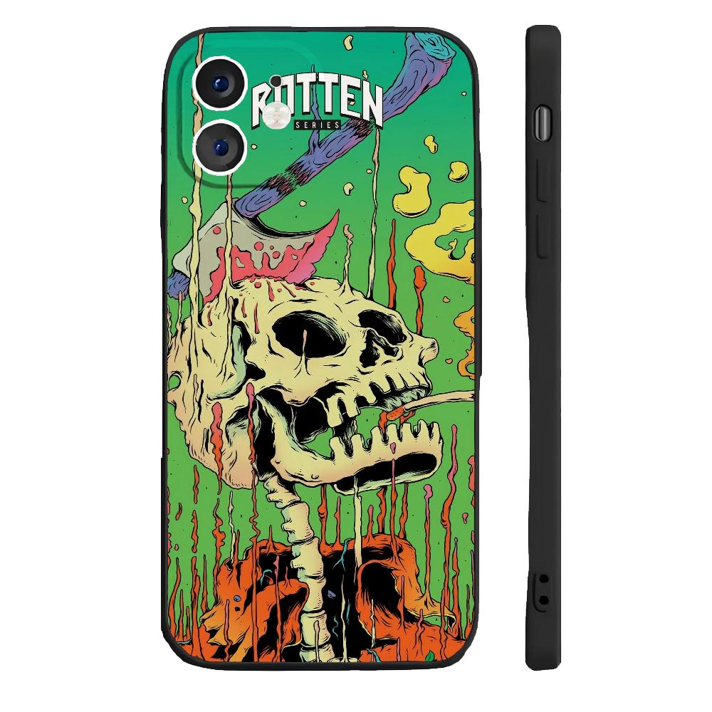 Zom Zom Phone Case Silicone Soft For IPhone 16 15 14 13 12 11 Plus Pro Max Plus