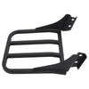 Sissy Bar Backrest Luggage Rack For Heritage Softail Dyna Sportster 1986+ Black