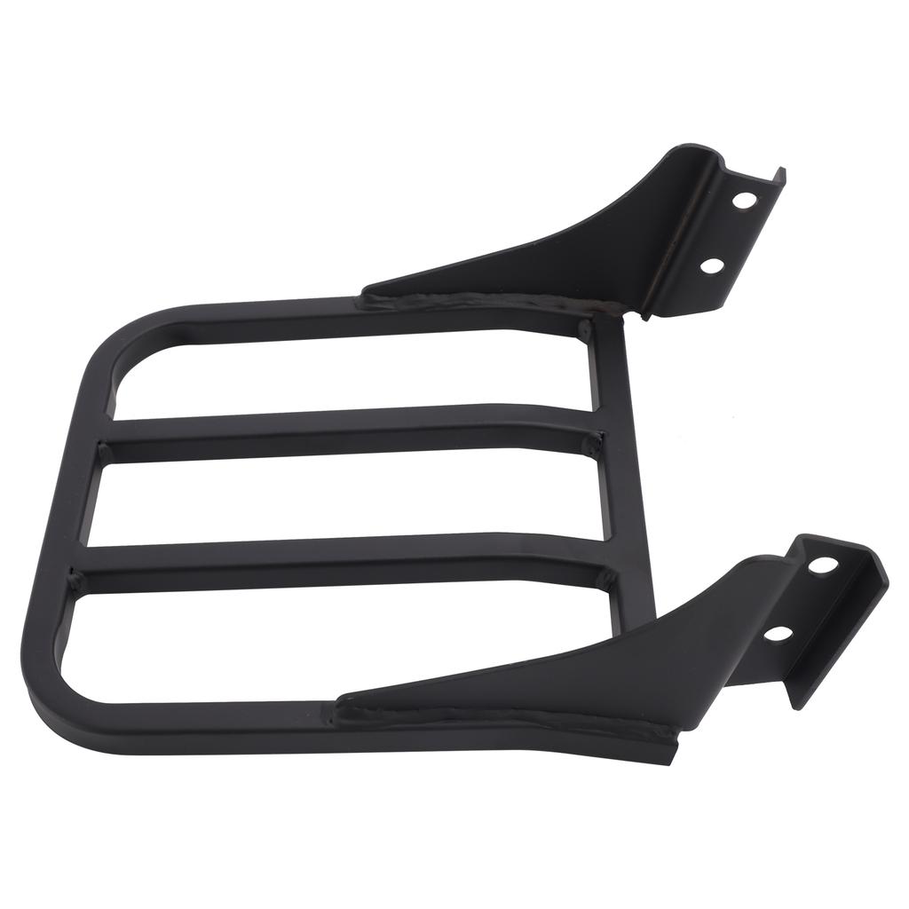 Sissy Bar Backrest Luggage Rack For Heritage Softail Dyna Sportster 1986+ Black