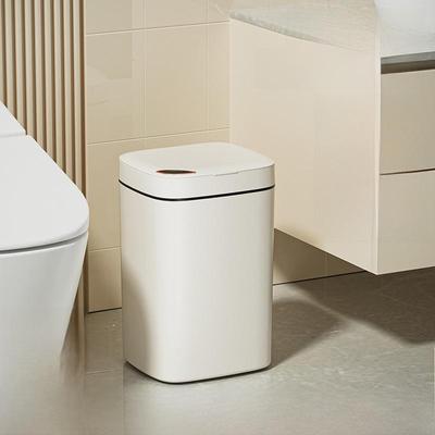 Lixeira com sensor inteligente de alto valor e tampa: Ideal para banheiro, grande capacidade e ótimo presente