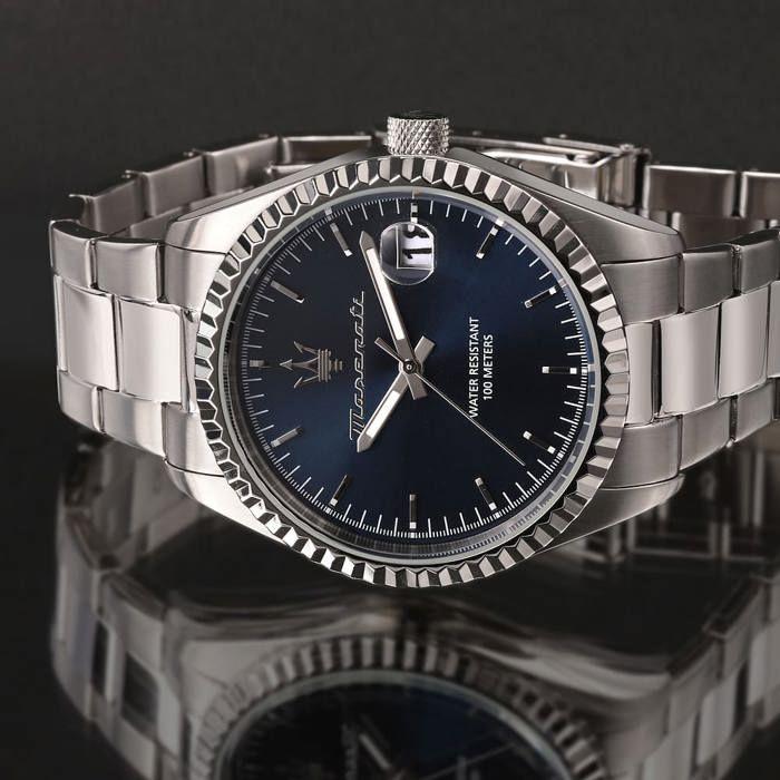 Montre - MASERATI - R8853100029 - Acier - Argent - Étanchéité 10 Atm