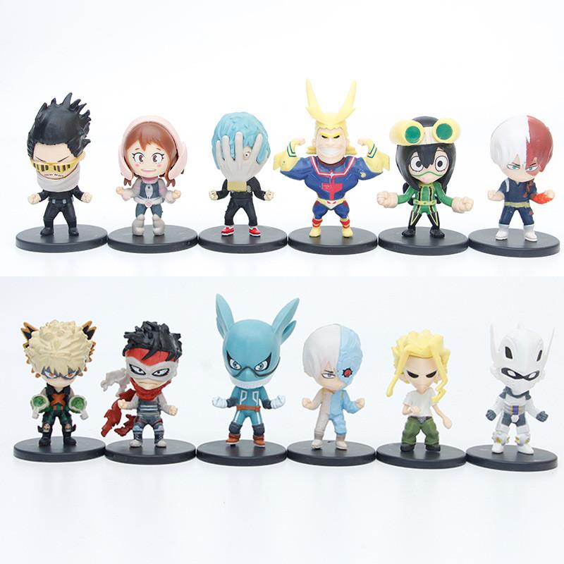 My Hero Academia Car Dashboard Figurine Blind Box Pvc Collectible Toy 7cm