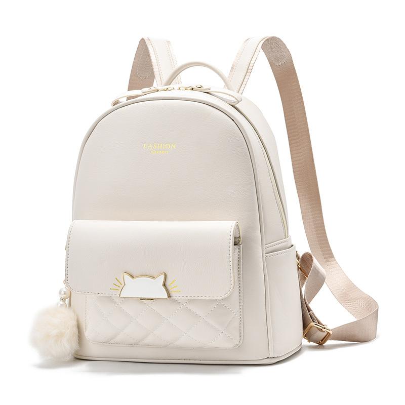 

Large capacity mother shoulder bag women s new women s soft leather travel size backpack factory