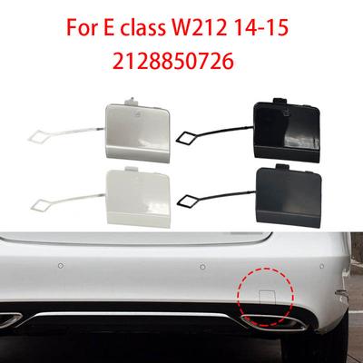 For Mercedes Benz E-Class W212 Rear Bumper Trailer Cover Rear Bumper Towing Hook Cover 2128850726 14-15