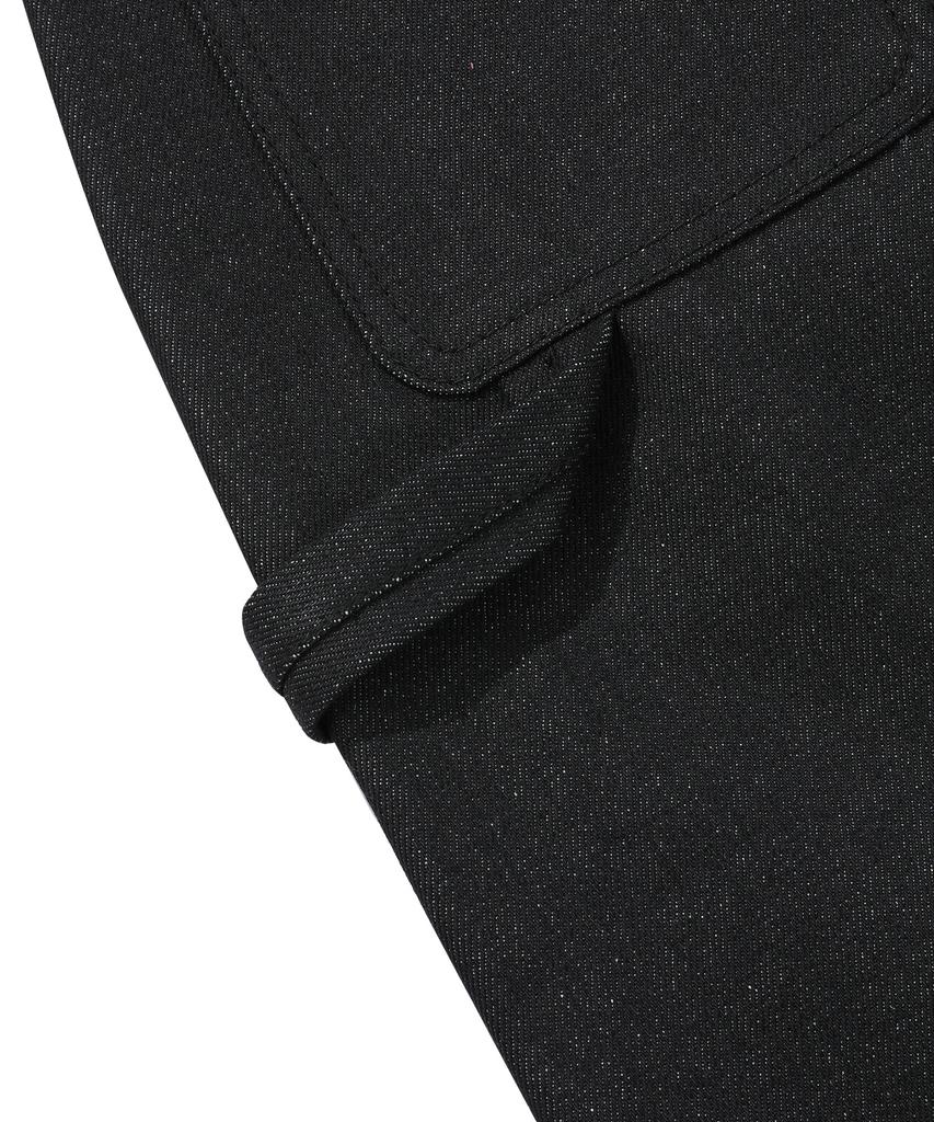 BEENTRILL Sunday Fatigue Denim Long Skirt (Black)