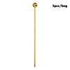 Wine Needle Cocktail Picks Stick Stainless Steel Fruit Picks Reusable Metal Cocktail Skewers Olives Appetizers Tools