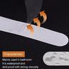 10pcs Anti-Slip PEVA Strips, Washable Transparent Self-Adhesive for Bathroom, Steps, Stairs - Safety Grip