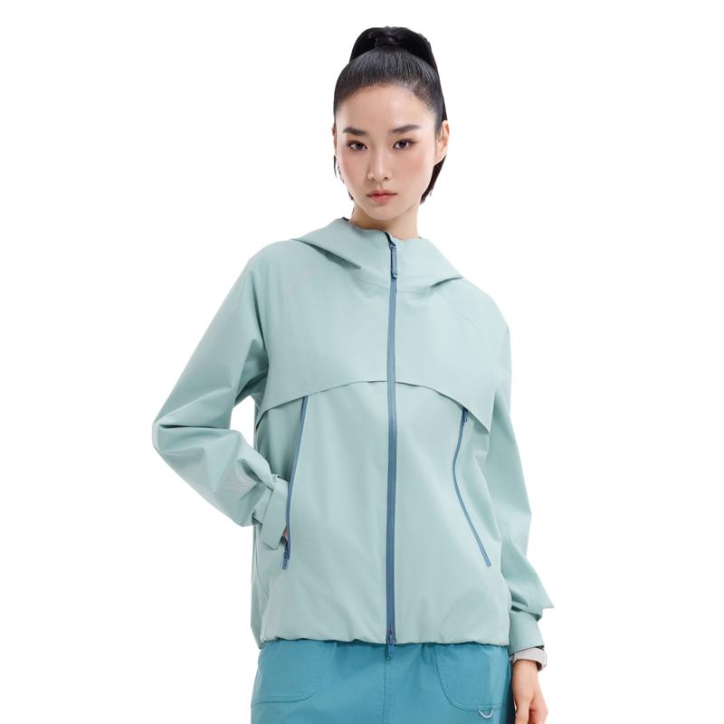 Li-Ning Outdoor CF Letter Zipper Hooded Versatile Casual Rainproof Windproof Waterproof Breathable Warm Wear Resistant Jacket Unisex Jacket AEMW007-6