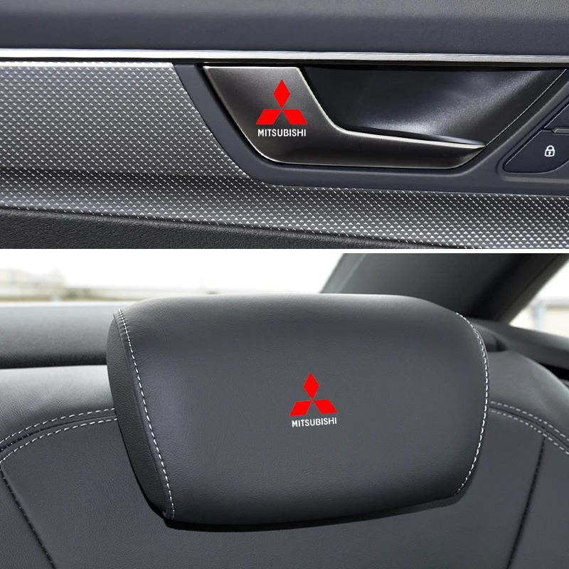 1/2/5/10pcs Car Stickers Emblem Auto Decor Decals Window Wiper Stickers For Mitsubishi Asx Lancer Outlander Pajero Ralliart