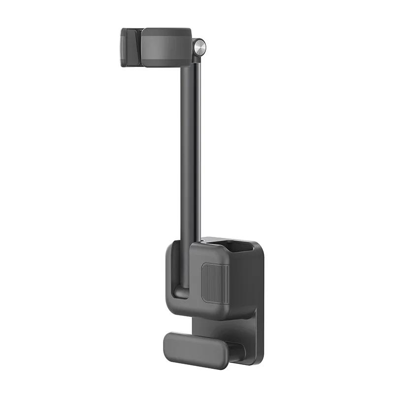 

Hair Dryer Holder, Non-Drilling Wall-Mounted Hair Dryer Stand, Bathroom Hair Dryer Storage Rack чёрный