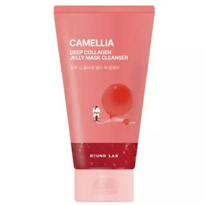 Round Lab Camellia Deep Collagen Jelly Pack Cleanser 150ml – Firming & Hydrating Daily Cleanser 150ml
