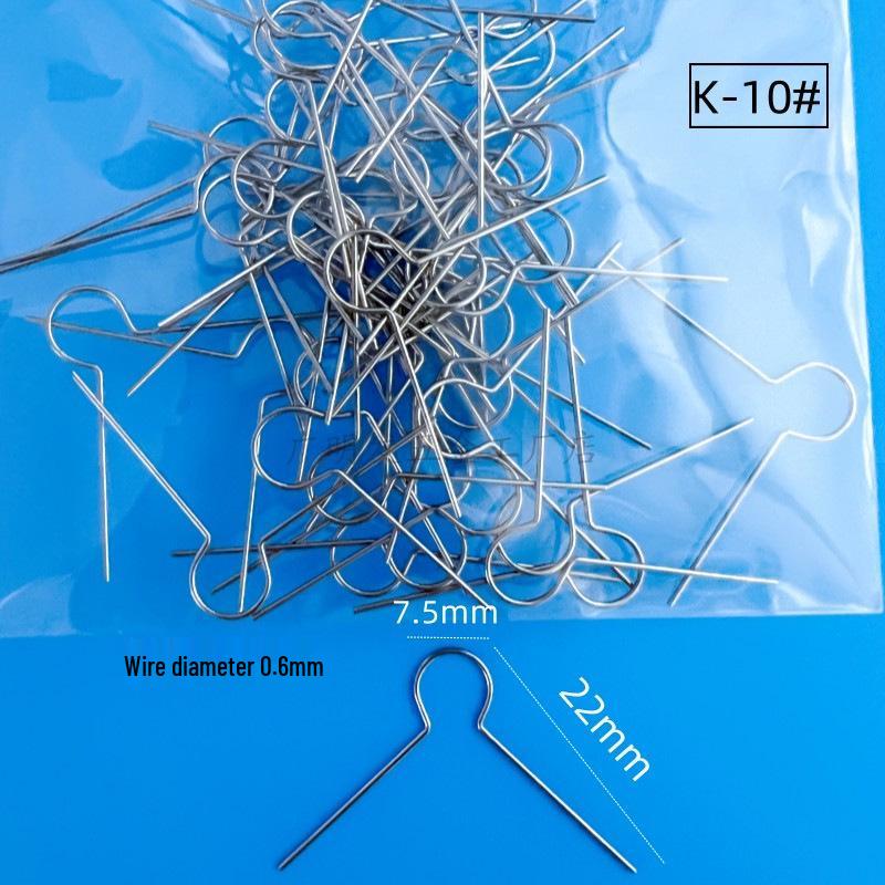 Пружинный карабин из нержавеющей стали: Проволочная клипса-защелка, Эластичное стопорное кольцо, U-образное/C-образное стопорное кольцо