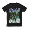 2025 New CONVULSE - WORLD WITHOUT GOD Print Unisex Street Fashion Trend Short Sleeved Pure Cotton Round