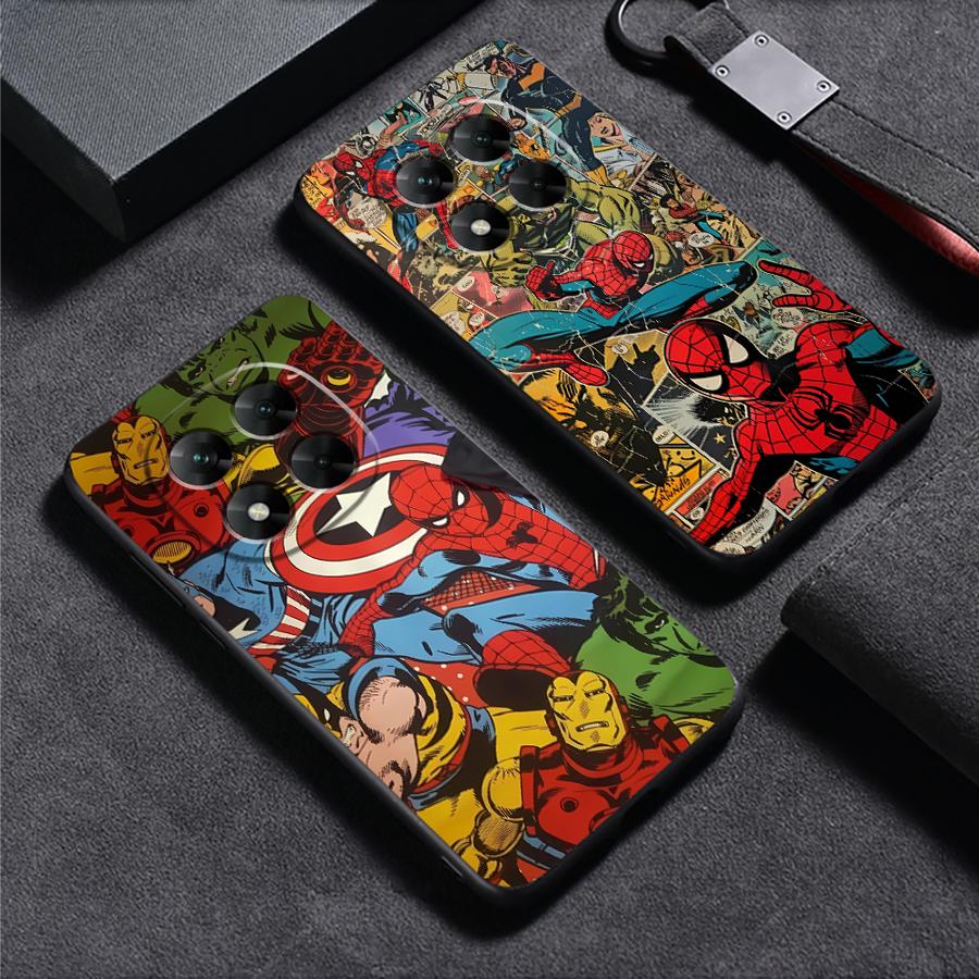 Funda Phone Cover Case for Xiaomi Redmi Note 10S 9S 7 8 10 13 Pro Plus 11 11s 12s 14 12 Pro 9 Marvel Avengers Captain America