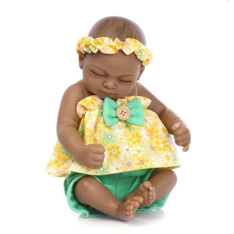 Silicone Doll Npk Size 11 Inch Newborn Baby Rebound Realistic Girl Toy Swimming