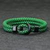 Noter Unique Men Rope Bracelet Double Layer Surf Braclet Homme Accessories Lucky Fabic Braslet Boyfriend Gift Pulsera Roja Joyas