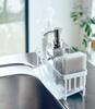Yamazaki Tower Water Sponge & Bottle Holder 5016 White